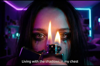 create a 4k cinematic ai music video and rap music video 4your song