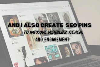 be your pinterest marketing manager and create seo content