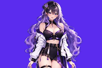 rig live2d vtuber model live2d rigging vtuber avatar live2d vtube studio
