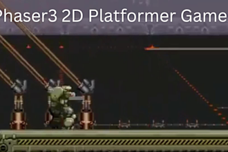 develop 2d platformer game, puzzle, fighting and educational game using phaser3