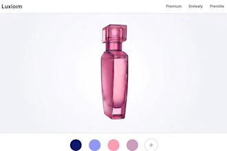 develop an interactive 3d website and immersive web studio using three js
