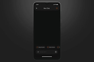 develop ai chatbot app for ecommerce, personal shopping, mental health support