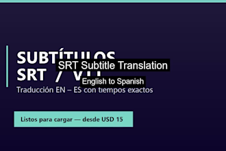 traducir subtitulos srt del ingles al espanol o del espanol al ingles