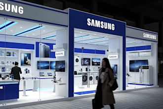 render your 3d stall, booth, exhibition stand and trade booth design