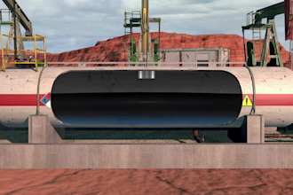 oil and gas pipeline 3d animation with flow simulation and energy systems