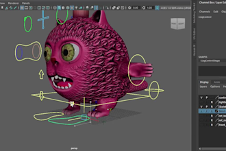create a professional rig for your character in maya