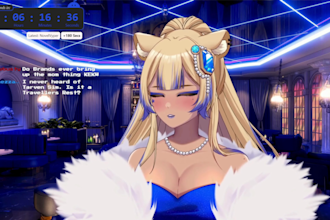 create custom 3d vtuber model, vrchat avatar, vrm character and vroid model