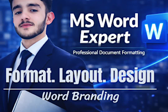 format, design and fix your microsoft word document
