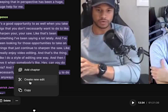 repurpose video content, edit long form videos into shorts clips