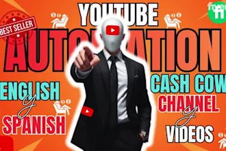 build high earning youtube cash cow channel, faceless ai videos, script seo