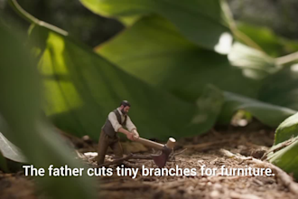 create a cinematic ai story with consistent characters