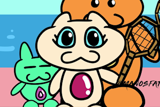 create cute and smooth animation 60fps for kids video