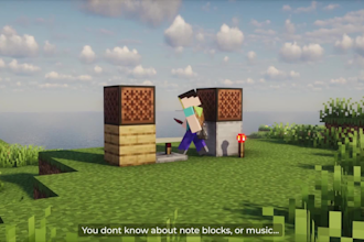 convert or make a minecraft note block song