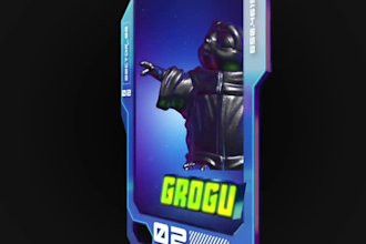 design 3d nft pass, trading card and collectible ticket