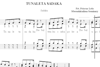 transcribe your music to PDF and midi for catholic choir and church