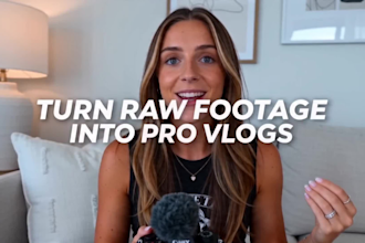 edit your vlog professionally