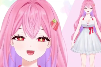 design 3d character model, anime, 3d model, 3d rigging, vroid model