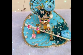 design and stitch custom laddu gopal dresses