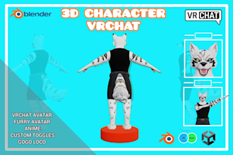 make vrchat avatar 3d model ready for upload
