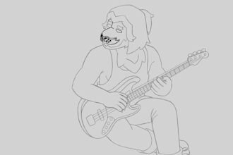 design your custom fursona, furry fan art, anthro or original furry chara