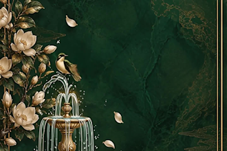 create luxury animated wedding invitation video