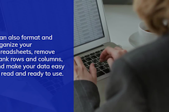 clean, format, sort and remove duplicates in excel