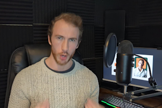 voice video game or animation character with cinematic performance