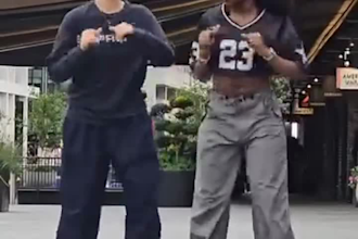 do hiphop dance, afrobeat shuffle dance, group dance choreography to your music