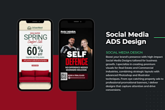 create sponsored ads and facebook ad image design