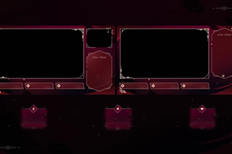 do custom twitch stream overlay with UI animated overlay package for streamers