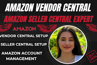 amazon vendor central setup amazon seller central management fba listing expert