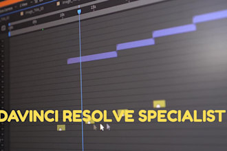 do prefessional video editing in davinci resolve