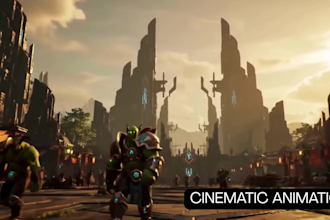 do 3d cinematic animation, movie trailer, vfx, cgi, shortfilm, game cinematics