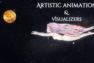 create a surreal painterly animation for your story or music