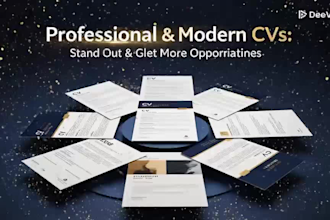 crée un cv professionnel et moderne