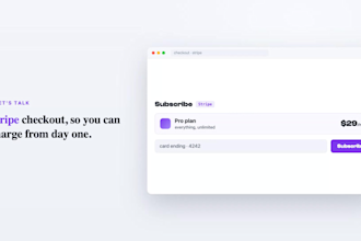 build your ai saas mvp in nextjs with stripe and ai backend