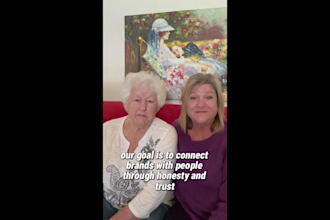 create authentic ugc videos with my 89 year old mother