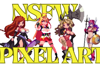 do pixel art animation sprite sheet nsfw pixel retro pixel tileset pixel art