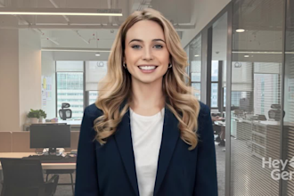 create elearning course video, ai video, ai presenter using synthesia heygen