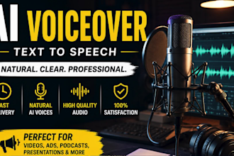 create professional ai voiceover and text to speech audio