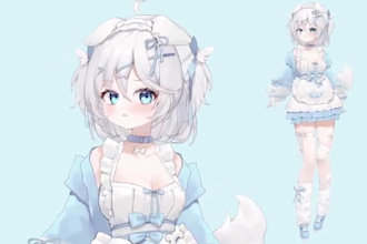 design and rig live2d vtuber model 3d vtuber vrm rigging anime vtuber artist