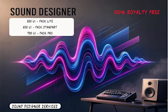 a professional sound effect pack for the game interface