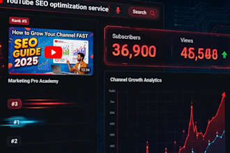 optimize your youtube videos with SEO to rank higher and get more views