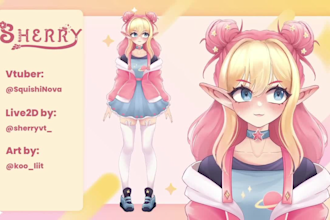 sell a premade vtuber model