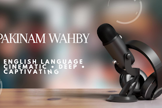 record a professional female voice over