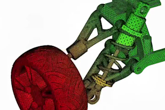 do cfd and fea analysis, 3d dad design, simulation, mechanical part in ansys