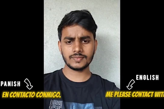 add spanish subtitles captions for your videos