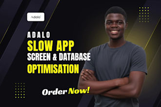 optimize your slow adalo app and fix database relationships causing lag