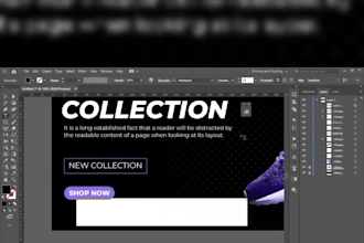 create modern graphic design for your brand and business