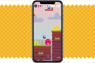 do 2d platformer game, 2d top down pixel art tileset rpg game, hypercasual game